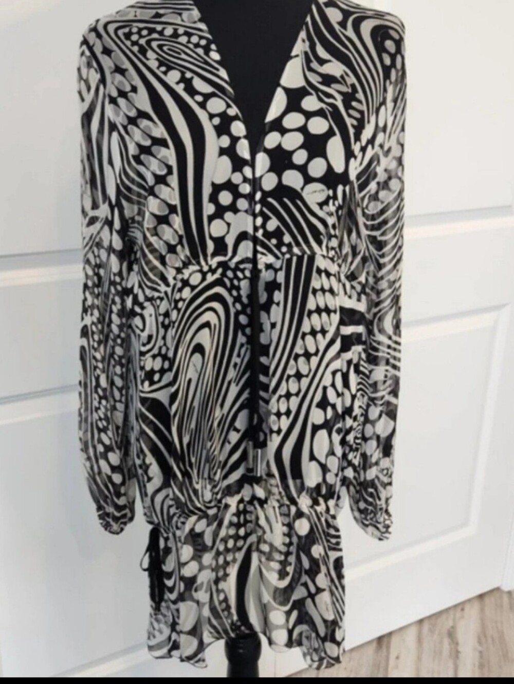 Pure Silk Cover Up Tunic by Shan